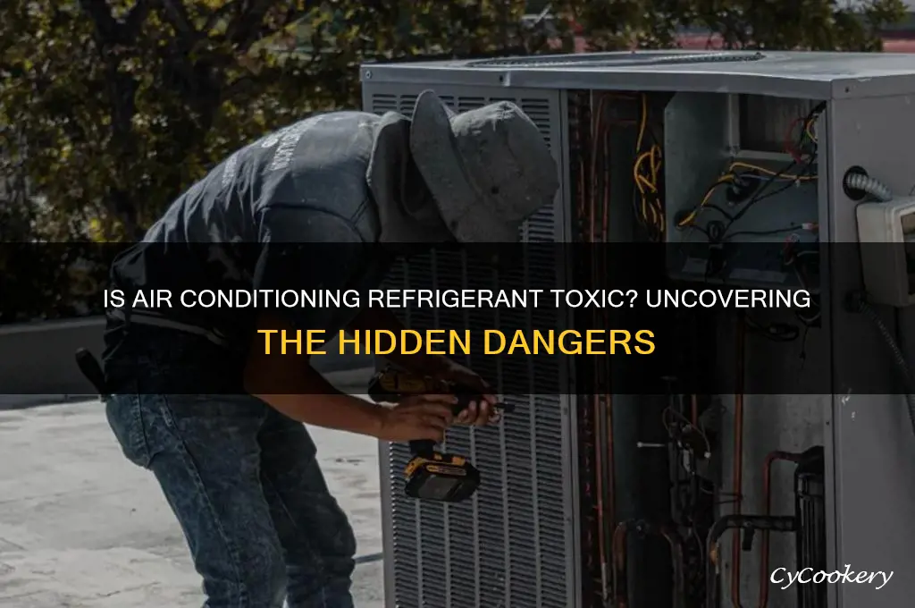 what is in air conditioning refrigerant poisonous