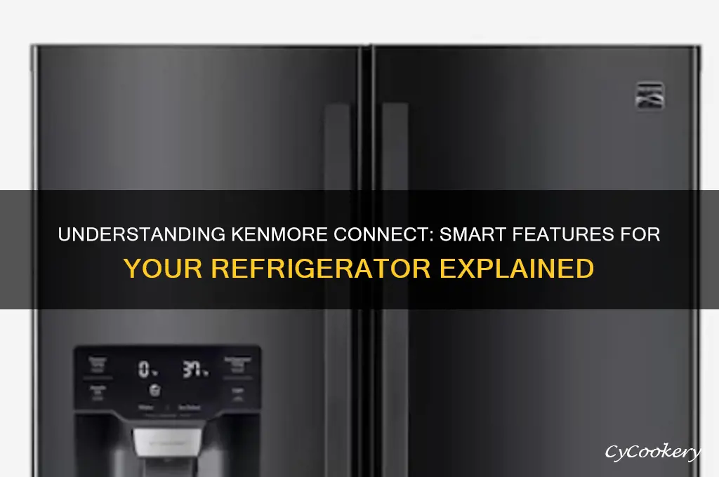 what is kenmore connect on my refrigerator