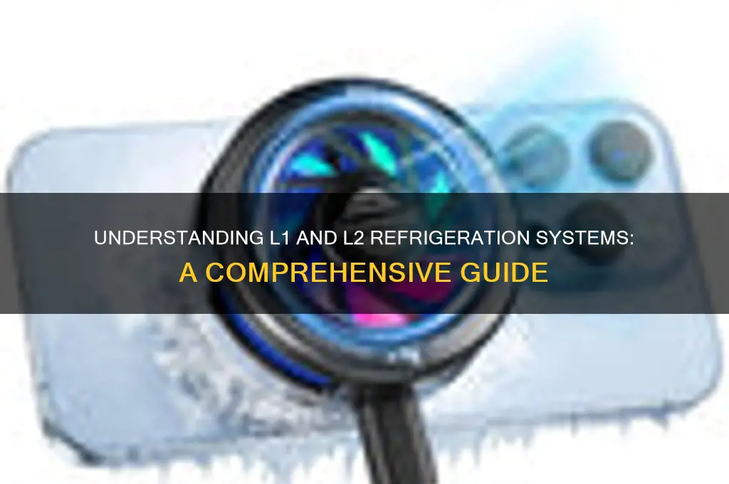 what is l1 and l2 in refrigeration