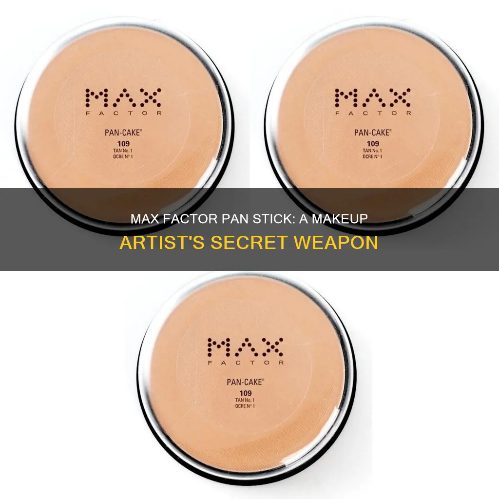 what is max factor pan stick