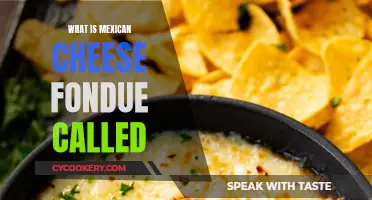 Cheese Fondue: The Mexican Version of a Swiss Classic