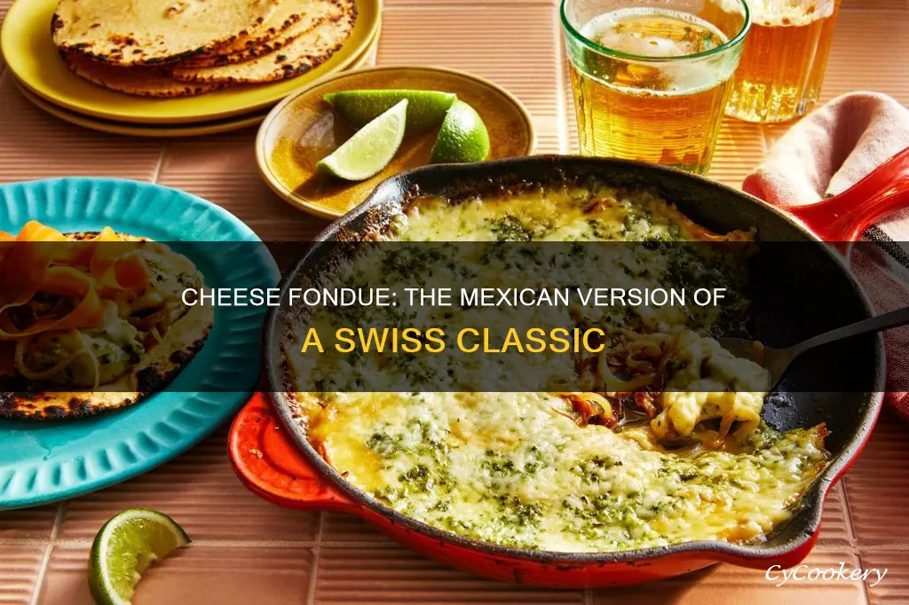 what is mexican cheese fondue called