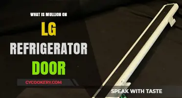 Understanding Mullion: LG Refrigerator Door Feature Explained Simply