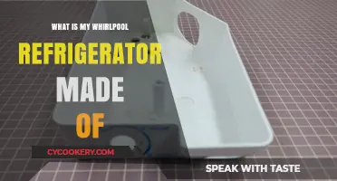 What Materials Are Used in My Whirlpool Refrigerator's Construction?