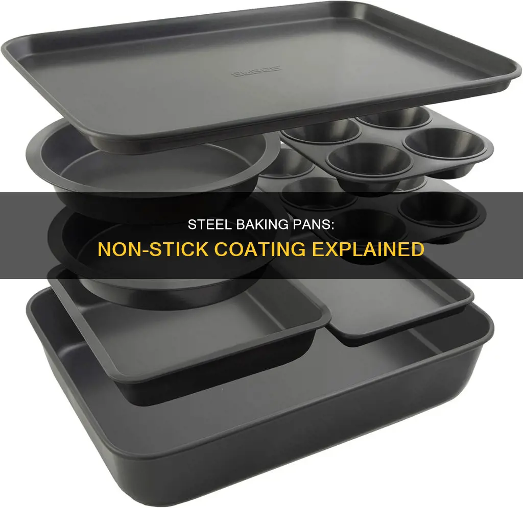 what is non stick coating on steel baking pan