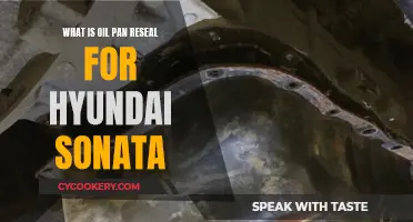 Hyundai Sonata Oil Pan Reseal: What You Need to Know