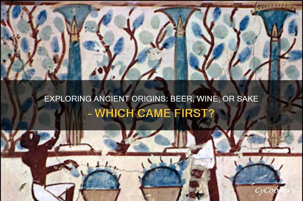 what is older beer wine or sake