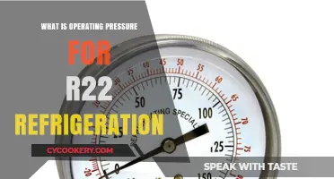 Understanding R22 Refrigeration: Optimal Operating Pressure Explained