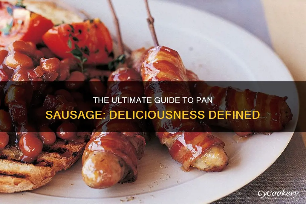 what is pan sausage