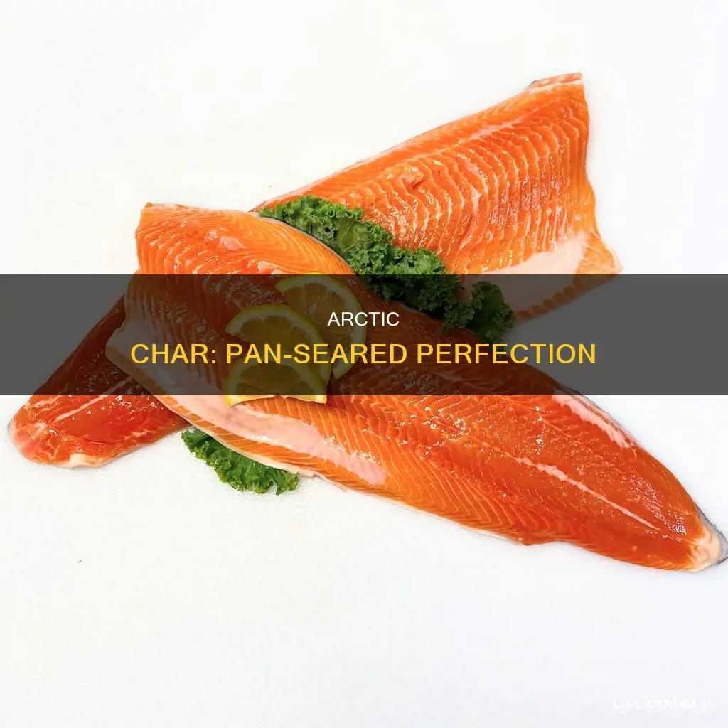 what is pan seared arctic char