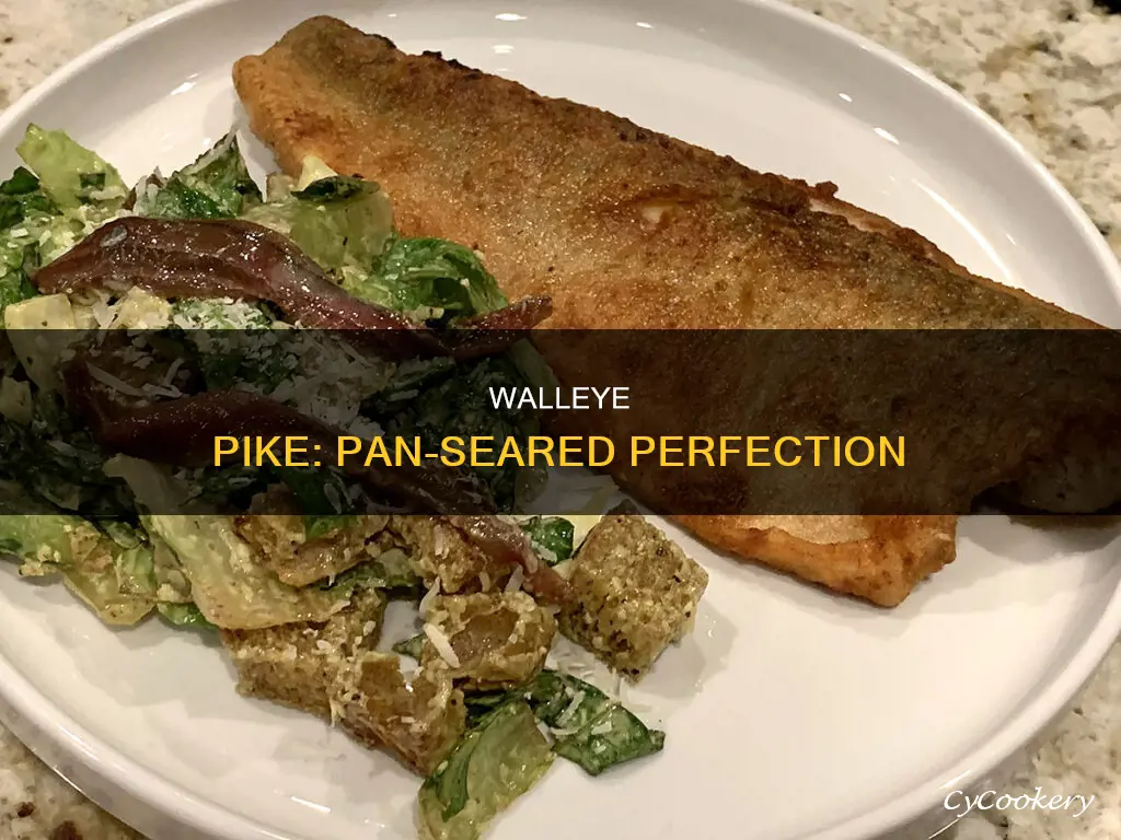 what is pan seared walleye pike