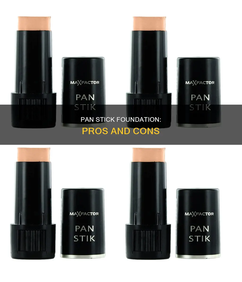 what is pan stick foundation