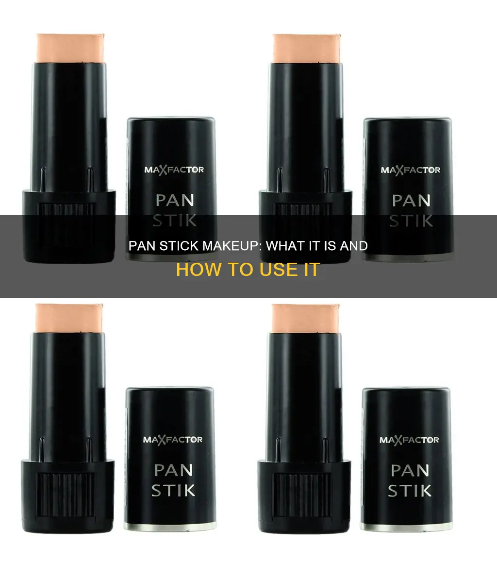 what is pan stick makeup