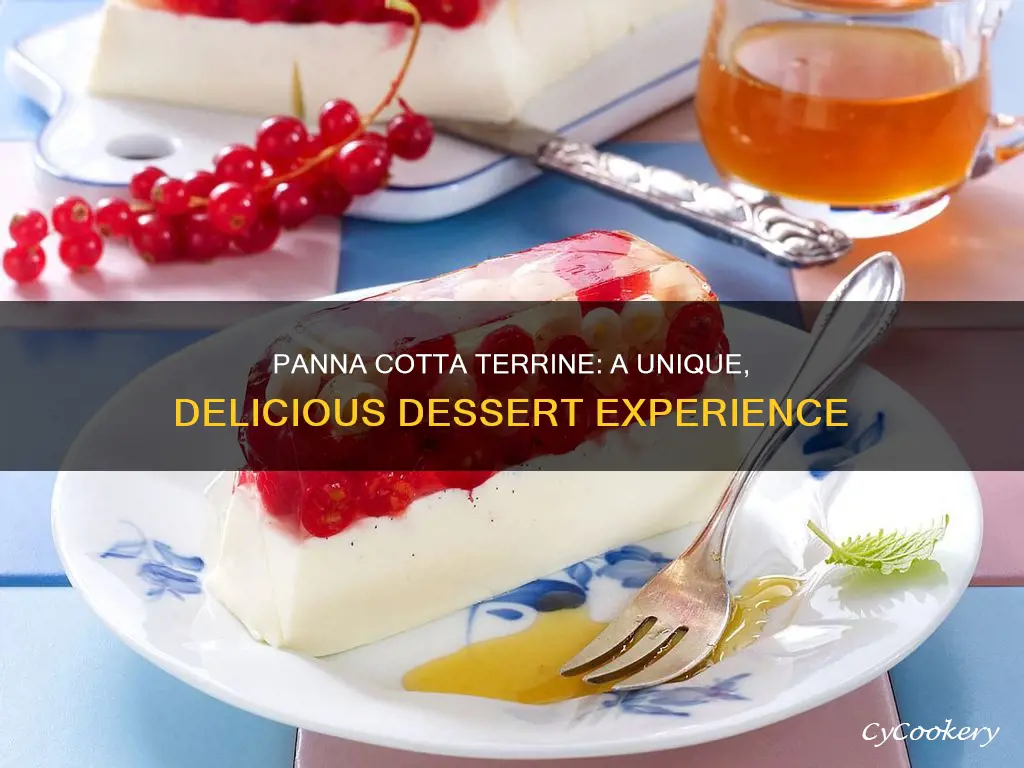 what is panna cotta terrine