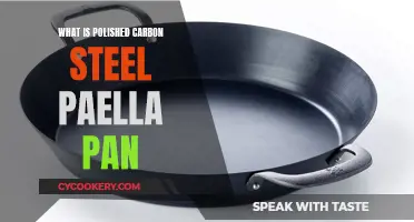 Carbon Steel Paella Pan: Polished to Perfection