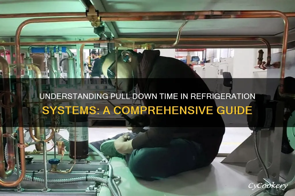 what is pull down time in refrigeration