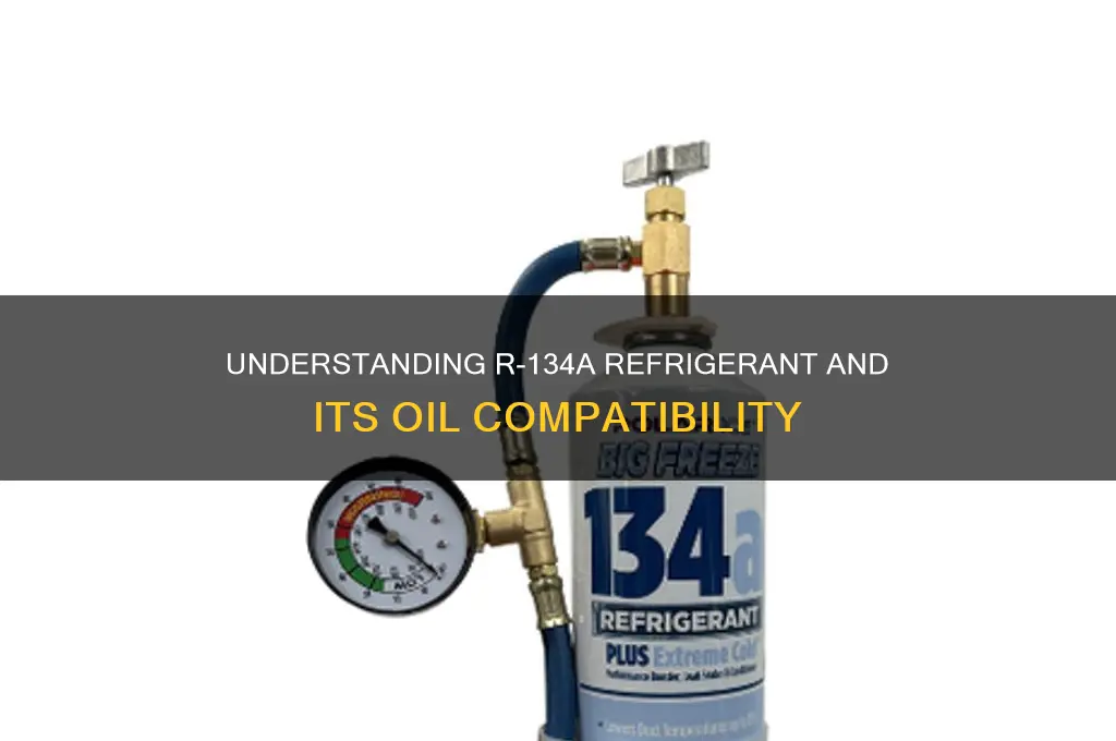 what is r-134a refrigerant with oil