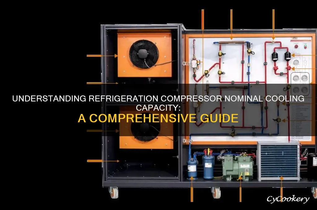 what is refrigeration compressor nominal cooling capacity