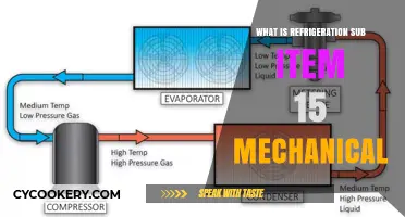 Understanding Mechanical Refrigeration: Exploring Sub Item 15 in Detail
