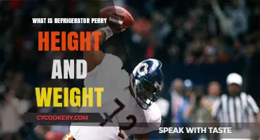 Refrigerator Perry's Height and Weight: A Detailed Look at the NFL Star