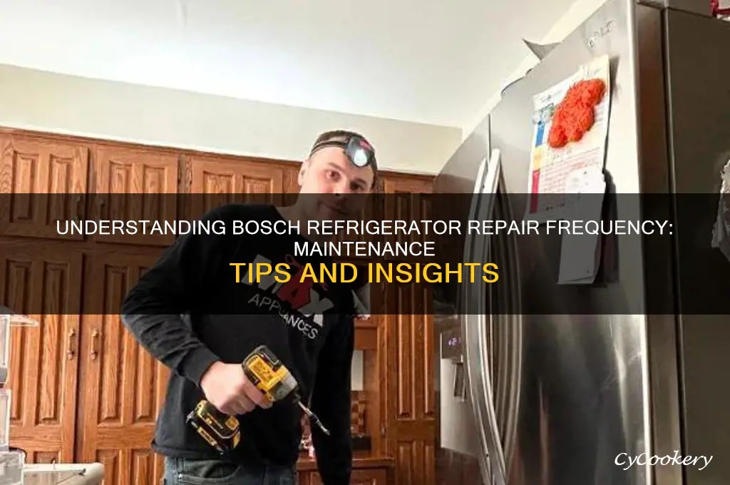 what is repair frequency on bosch refrigerators