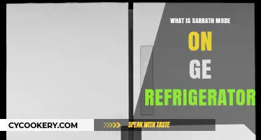 Understanding Sabbath Mode on GE Refrigerators: Features and Benefits