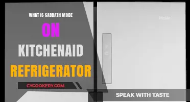 Understanding Sabbath Mode on KitchenAid Refrigerators: A Comprehensive Guide