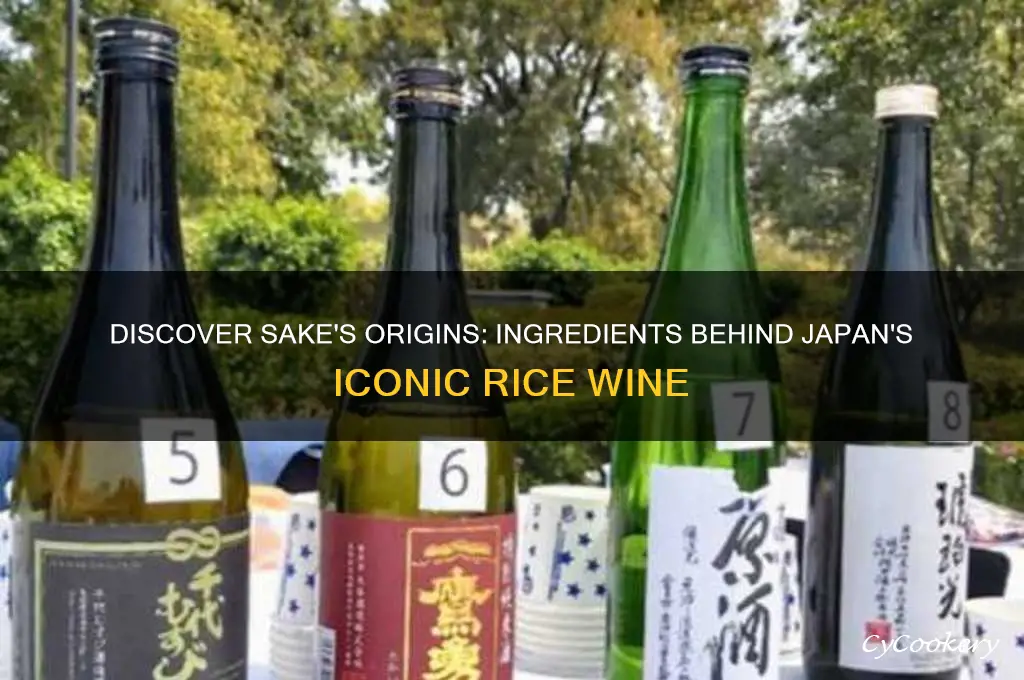 what is sake wine made from