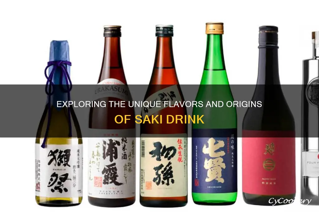 what is saki drink