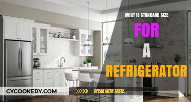 Standard Refrigerator Sizes: A Comprehensive Guide to Choosing the Right Fit