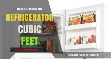 Understanding Standard Refrigerator Sizes: Cubic Feet Explained