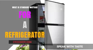 Understanding Standard Wattage for Refrigerators: A Comprehensive Guide