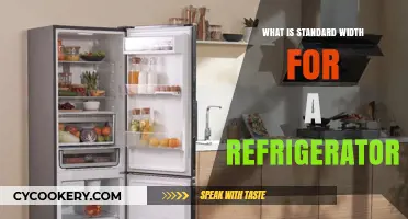 Standard Refrigerator Width: A Guide to Choosing the Right Size
