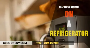 Understanding Standby Mode: How It Works in Your Refrigerator