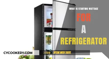 Understanding Starting Wattage for Your Refrigerator: A Comprehensive Guide