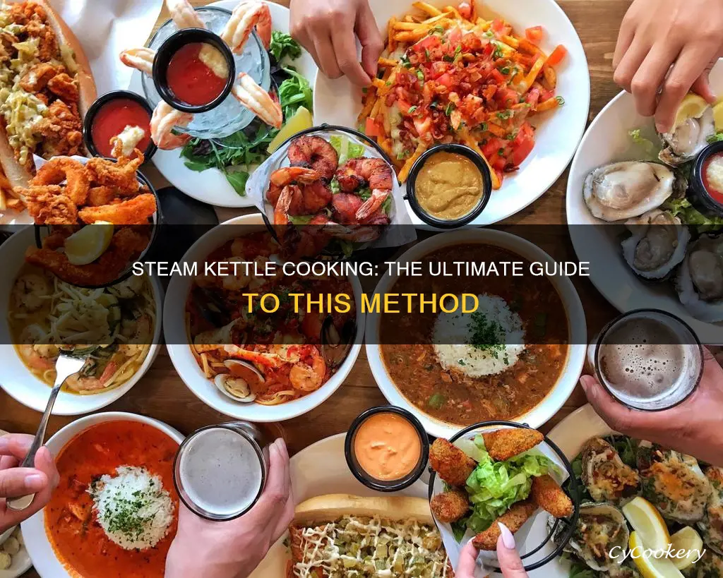 what is steam kettle cooking