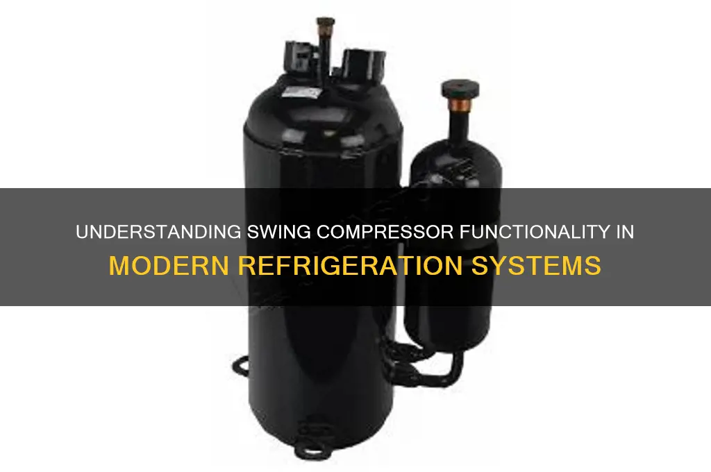 what is swing compressor in refrigeration system
