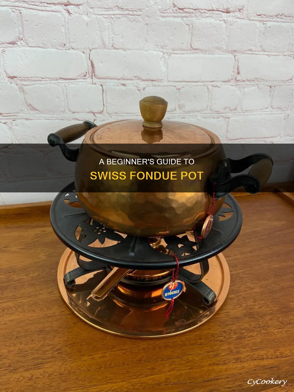 what is swiss fondue pot