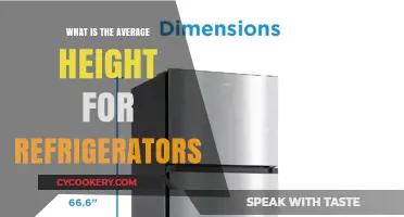 Standard Refrigerator Heights: What’s the Average Size for Your Kitchen?