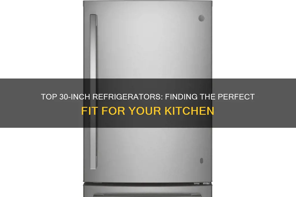 what is the best 30 inch refrigerator