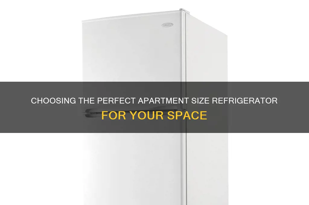 what is the best apartment size refrigerator