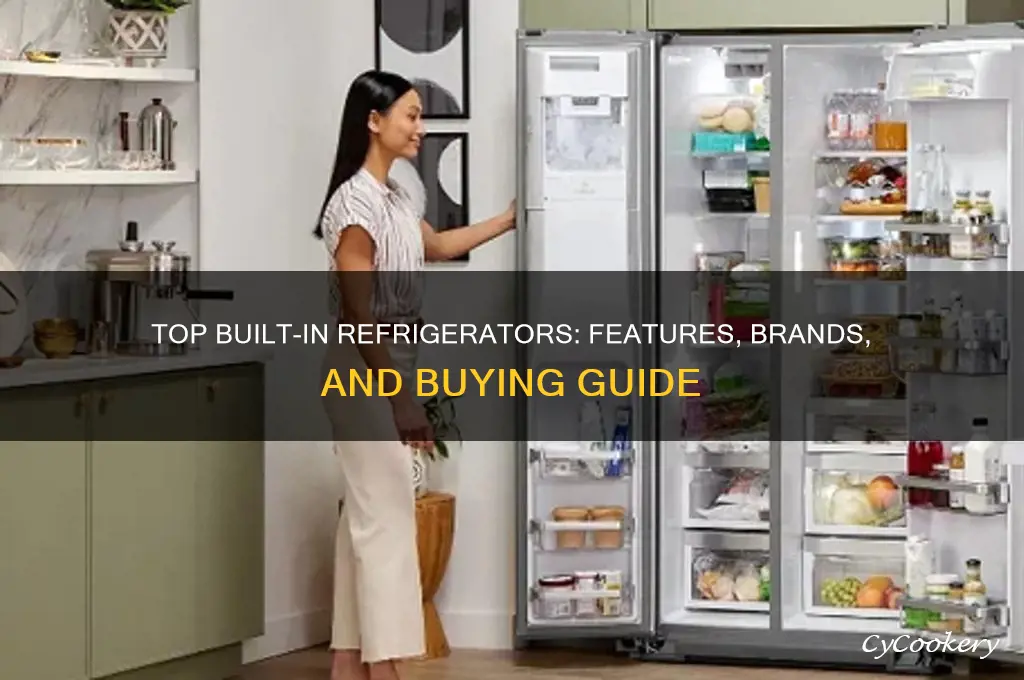 what is the best built in refrigerator