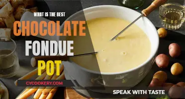 Chocolate Fondue: Selecting the Perfect Pot for Melting