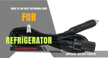 Choosing the Perfect Extension Cord for Your Refrigerator: A Guide