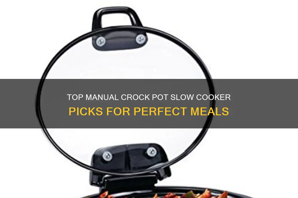 what is the best manual crock pot slow cooker
