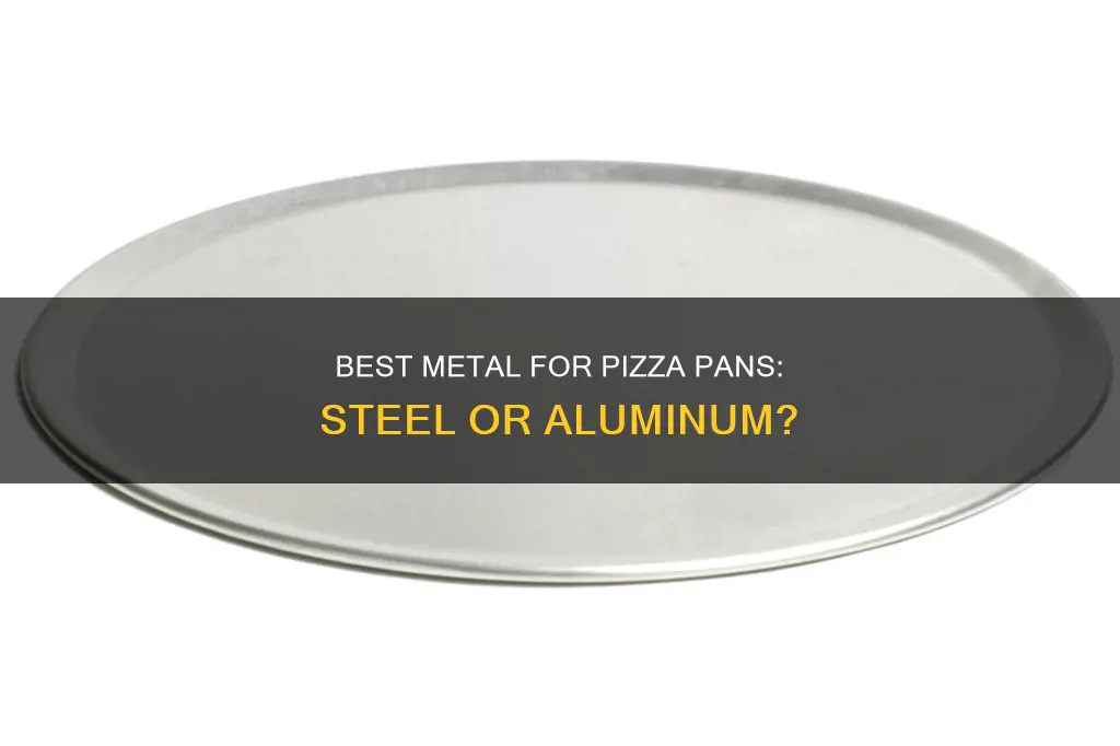 what is the best metal for pizza pans