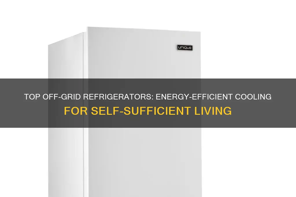 what is the best off grid refrigerator