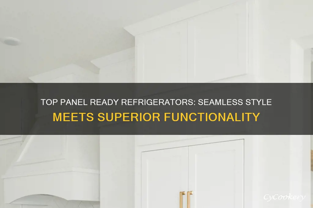 what is the best panel ready refrigerator