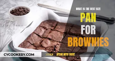 Perfect Pan Size for Fudgy Brownies