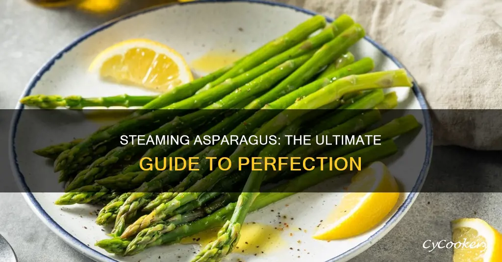 what is the best way to cook or steam aspagusa